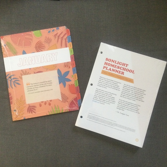 ⚡️SALE! NEW Sonlight Homeschool Planner, Tab Dividers, and Tote Bag 📚 - Picture 2 of 9